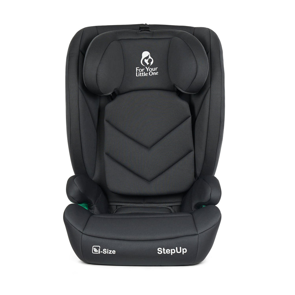 For Your Little One Stepup I-Size Isofix 2/3 Car Seat Booster Seat - Slate Mist (4-12 Years)