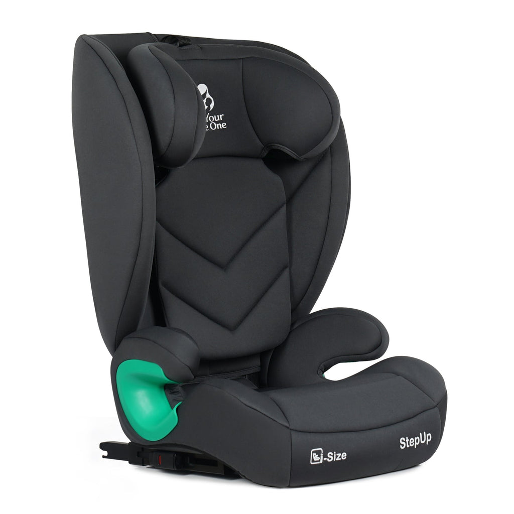 For Your Little One Stepup I-Size Isofix 2/3 Car Seat Booster Seat - Slate Mist (4-12 Years)