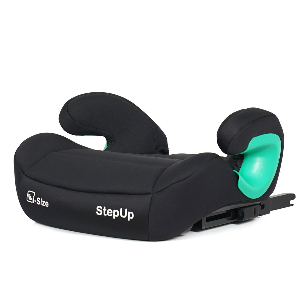 For Your Little One Stepup I-Size Isofix 2/3 Car Seat Booster Seat - Midnight Black (4-12 Years)