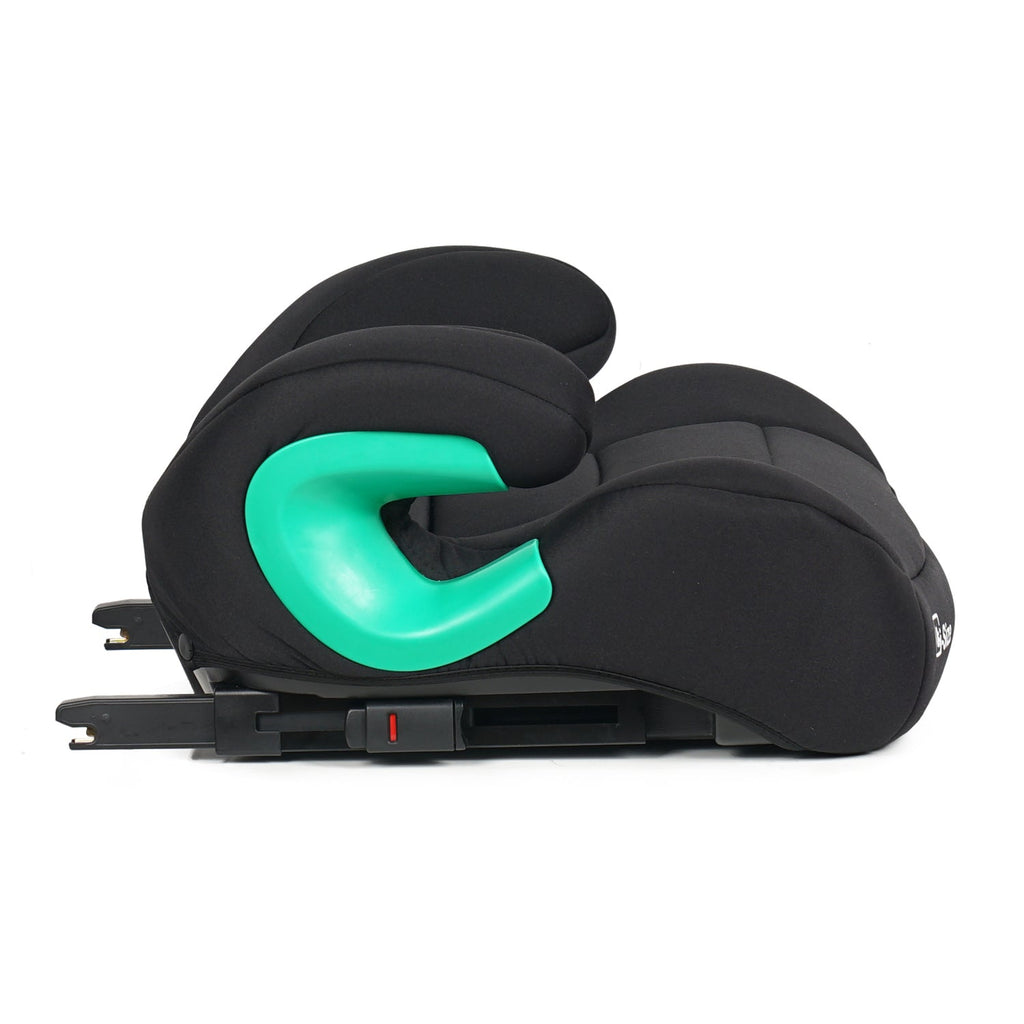 For Your Little One Stepup I-Size Isofix 2/3 Car Seat Booster Seat - Midnight Black (4-12 Years)