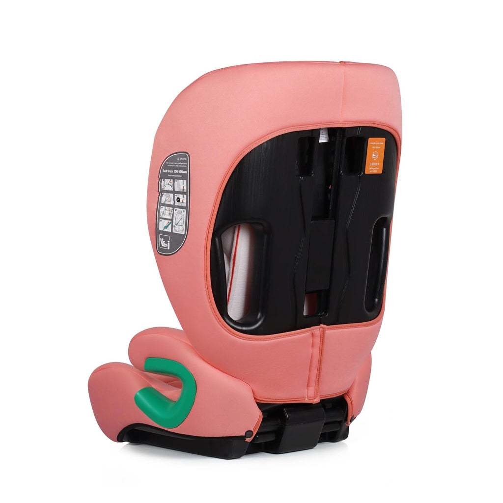 For Your Little One Stepup I-Size Belted 2/3 Car Seat Booster Seat - Blush Rose (4-12 Years)