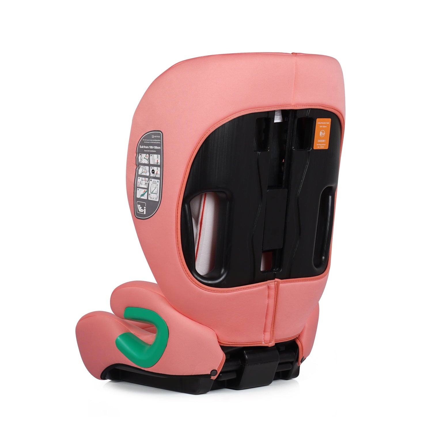 For Your Little One Stepup I-Size Belted 2/3 Car Seat Booster Seat - Blush Rose (4-12 Years)