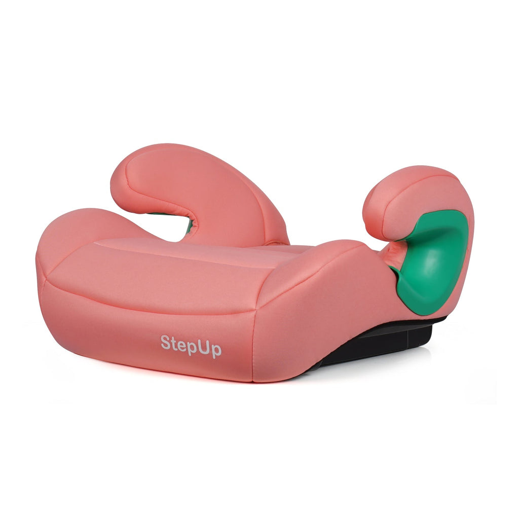 For Your Little One Stepup I-Size Belted 2/3 Car Seat Booster Seat - Blush Rose (4-12 Years)