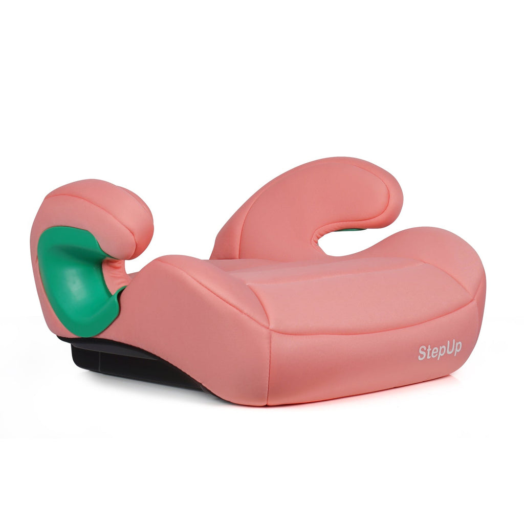 For Your Little One Stepup I-Size Belted 2/3 Car Seat Booster Seat - Blush Rose (4-12 Years)