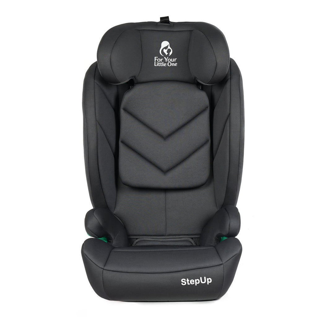 For Your Little One Stepup I-Size Belted 2/3 Car Seat Booster Seat - Slate Mist (4-12 Years)