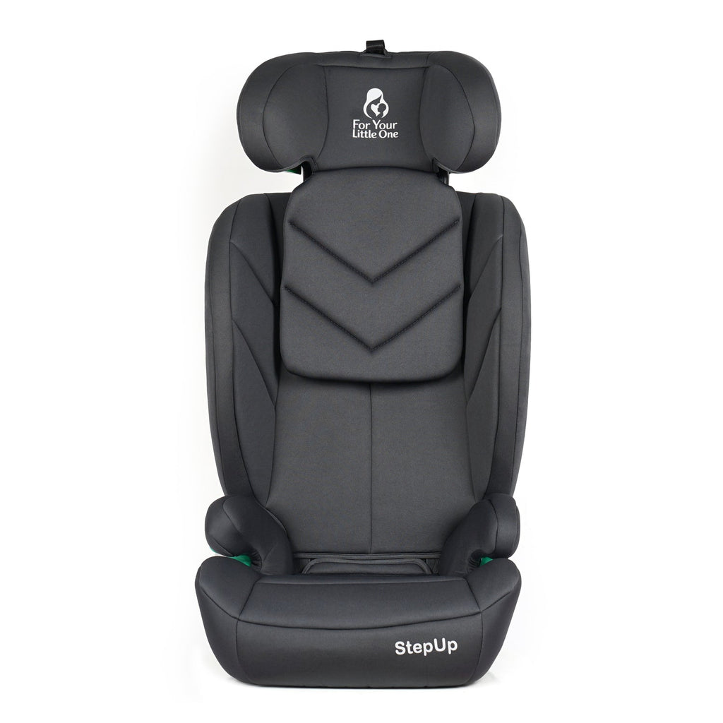 For Your Little One Stepup I-Size Belted 2/3 Car Seat Booster Seat - Slate Mist (4-12 Years)
