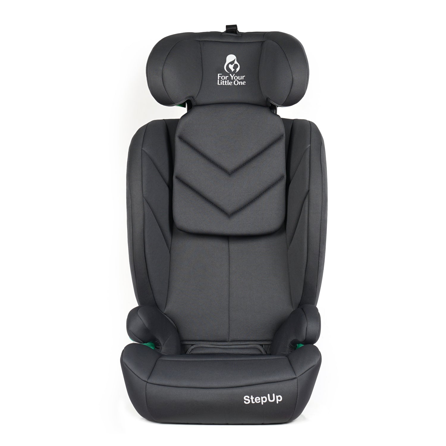 For Your Little One Stepup I-Size Belted 2/3 Car Seat Booster Seat - Slate Mist (4-12 Years)