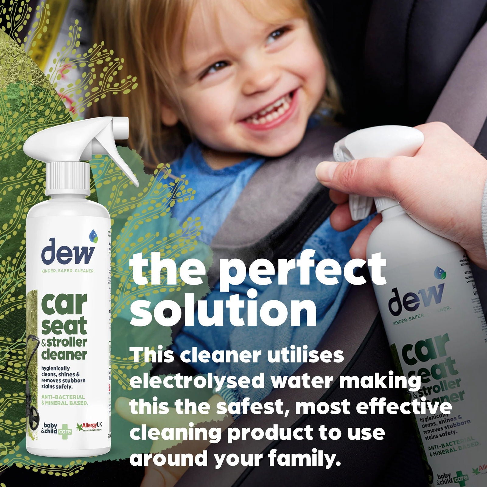 Dew Car Seat & Stroller Cleaner 500mls - Little Lug
