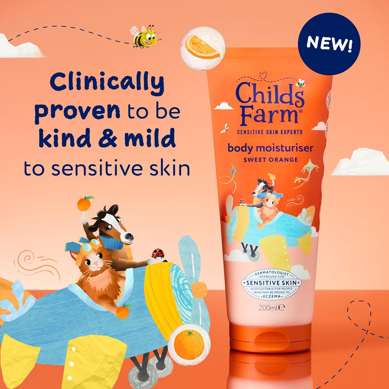 Child's Farm Moisturiser Sweet Orange 200ml