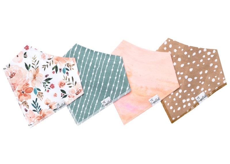 Copper Pearl Bibs Fawn 4Pk
