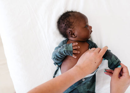 Copper Pearl Newborn Gown Hunter