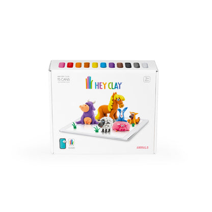 Hey Clay Animals Large 15 Can Set