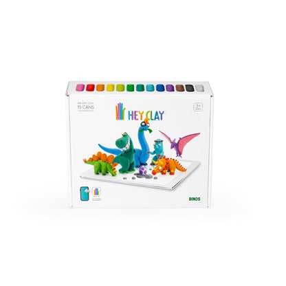 Hey Clay Dinos Large 15 Can Set