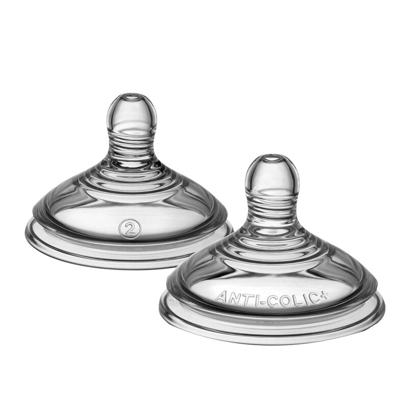 Tommee Tippee Advanced Anti-Colic Teat Medium Flow 2Pk