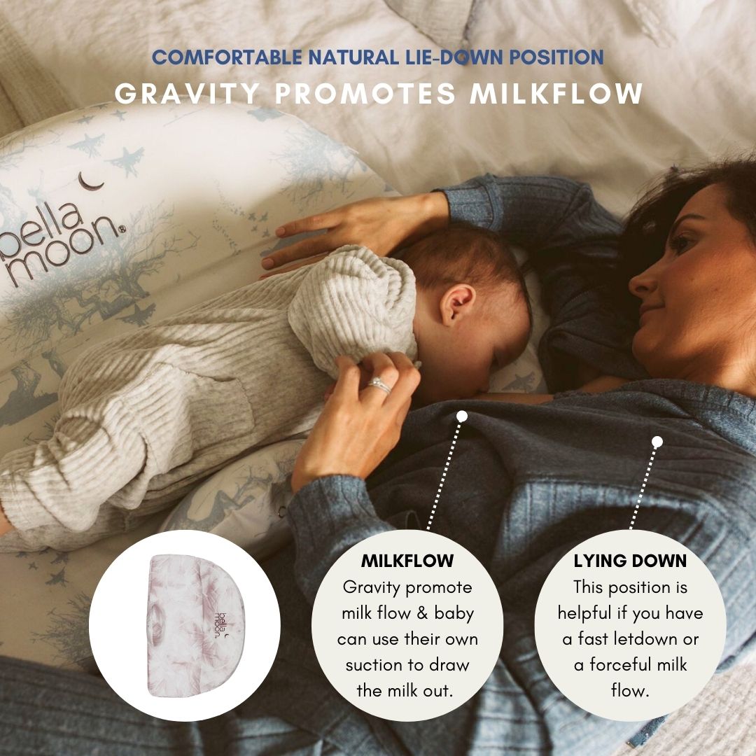 Lie-Down Feeding Pillow - Feather Nest
