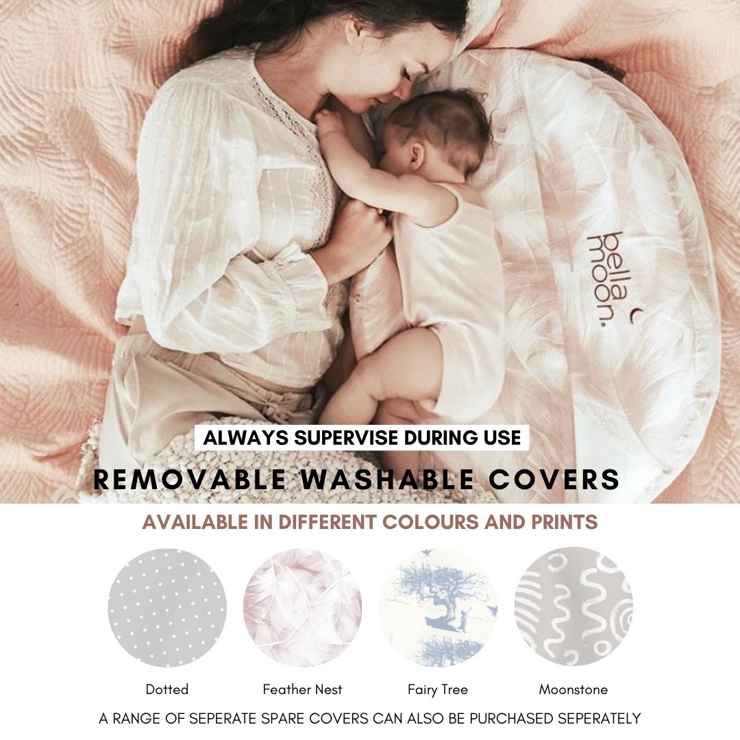 Lie-Down Feeding Pillow - Feather Nest