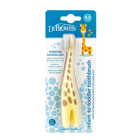 Dr Brown Giraffe Toothbrush (0-3 Years) - Little Lug