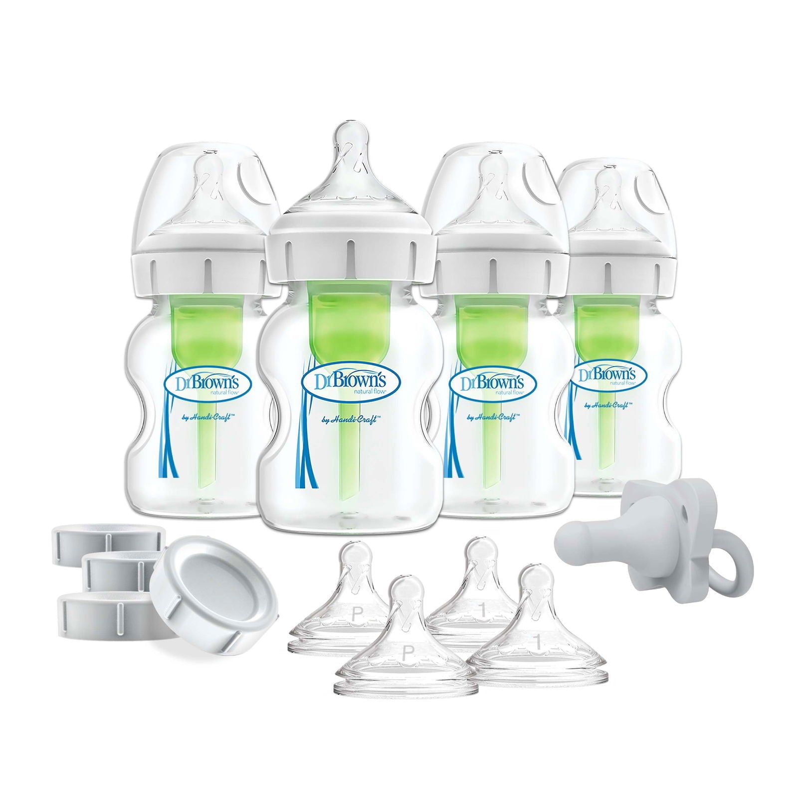 Dr Brown Options Plus Breast To Bottle Slow Flow Set - Little Lug