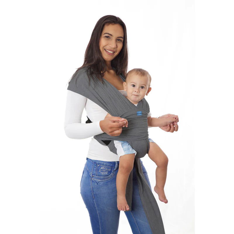 Dream Genii Snuggleroo Baby Carrier - (Available in Black/Light Grey/Charcoal) - Little Lug