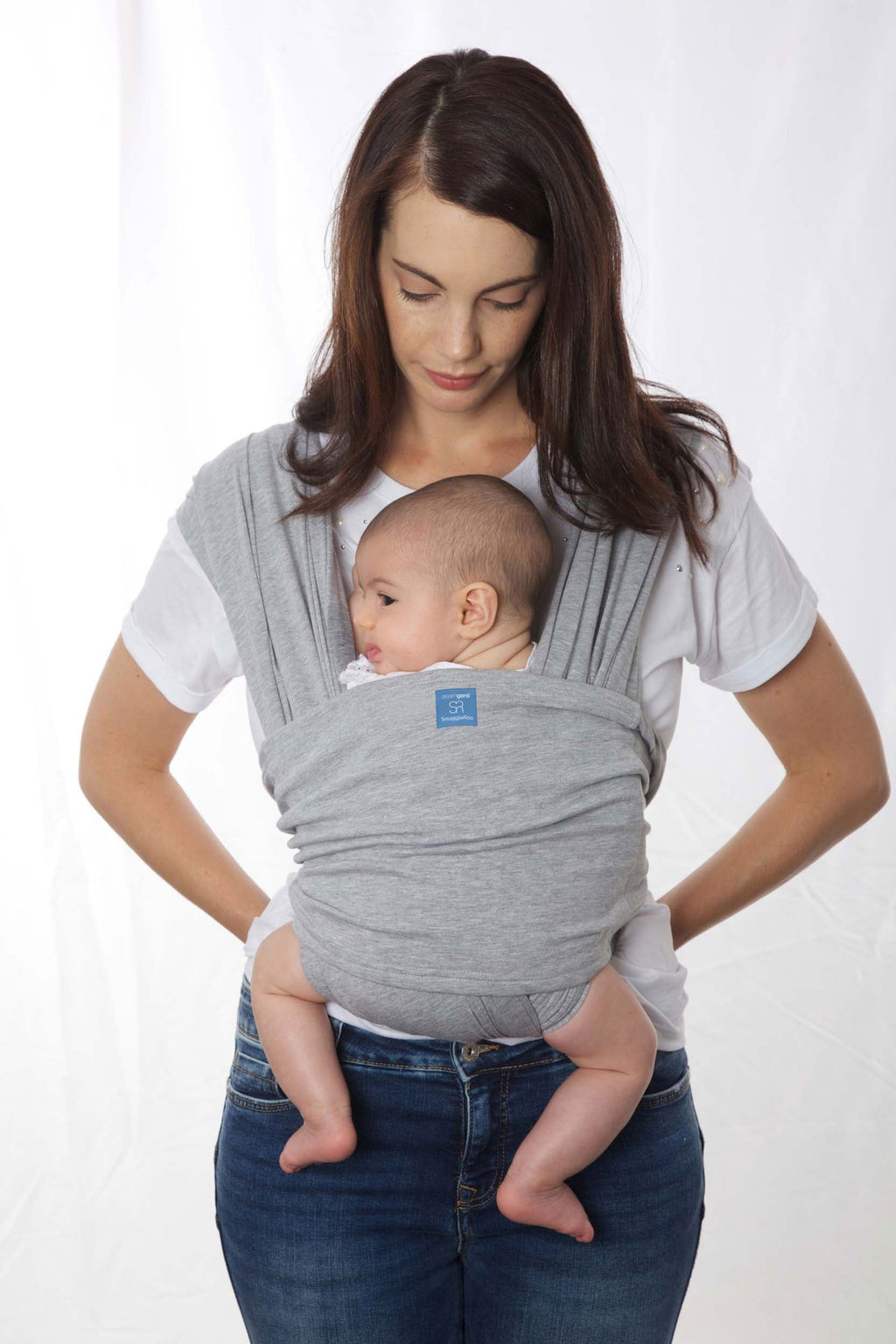 Dream Genii Snuggleroo Baby Carrier - (Available in Black/Light Grey/Charcoal) - Little Lug
