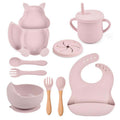 Little Lion 9 Piece Baby Weaning Set (Baby Pink)