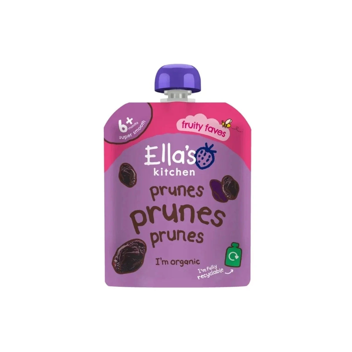 Ella's Kitchen Organic Prunes First Tastes Baby Food Pouch 6+ months 70g