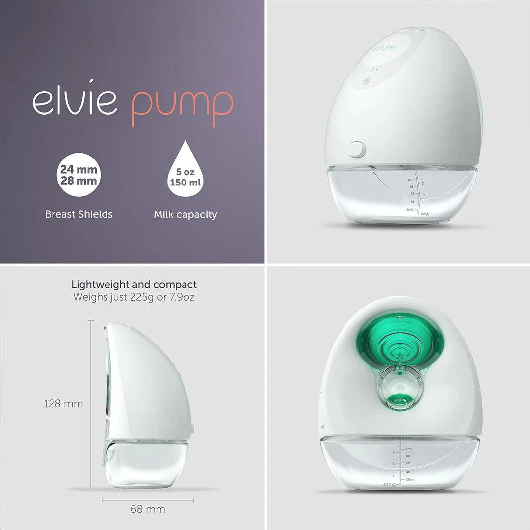 Elvie Single Electric Breast Pump - Little Lug