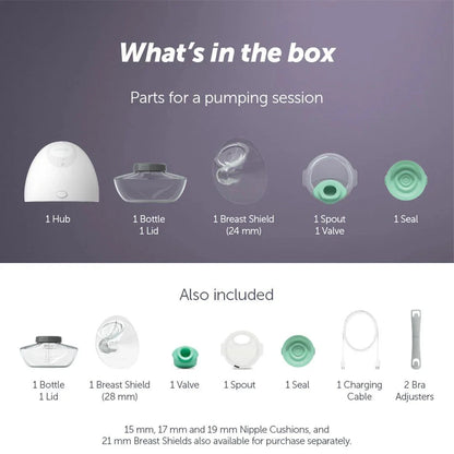 Elvie Single Electric Breast Pump - Little Lug