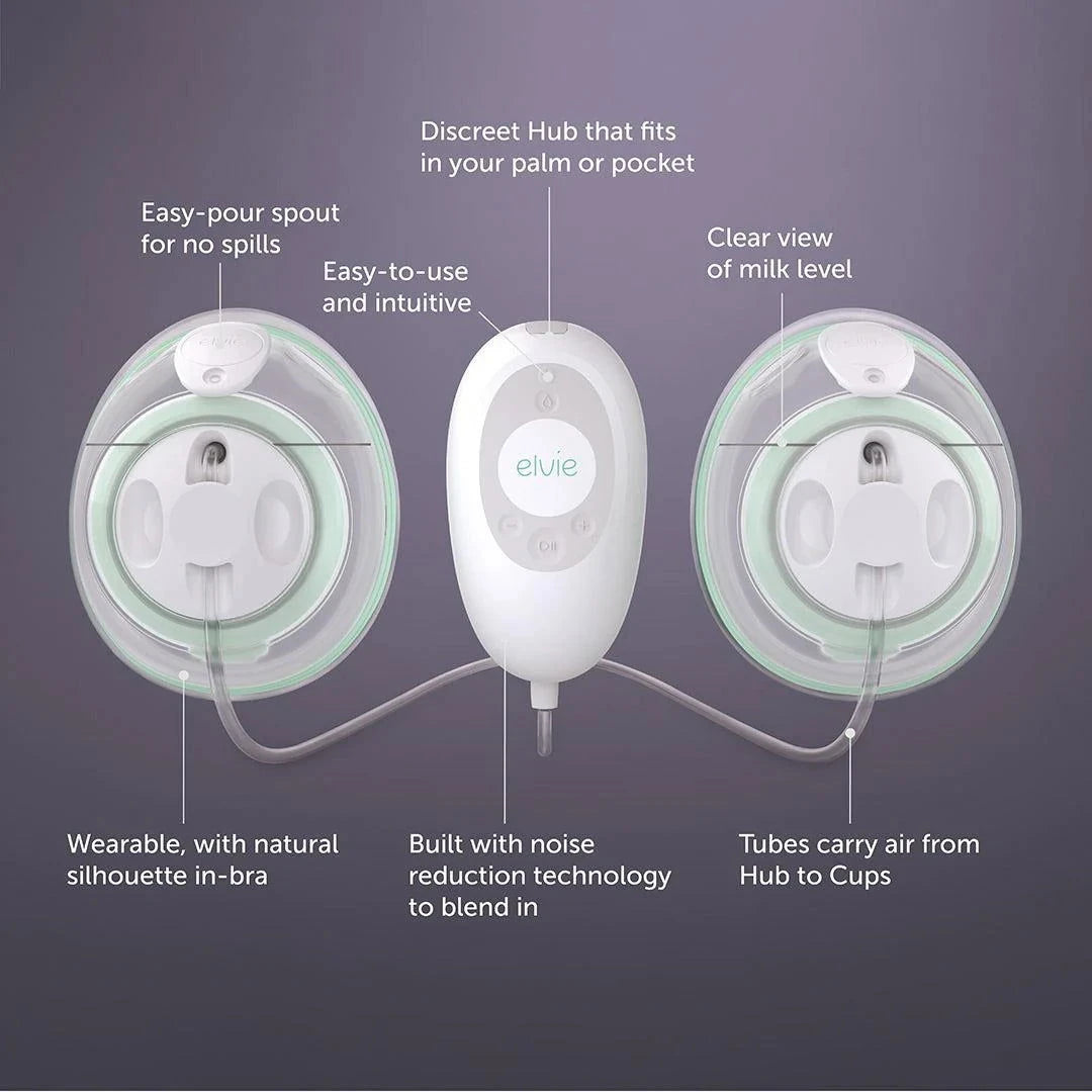 Elvie Stride Double Breast Pump - Little Lug