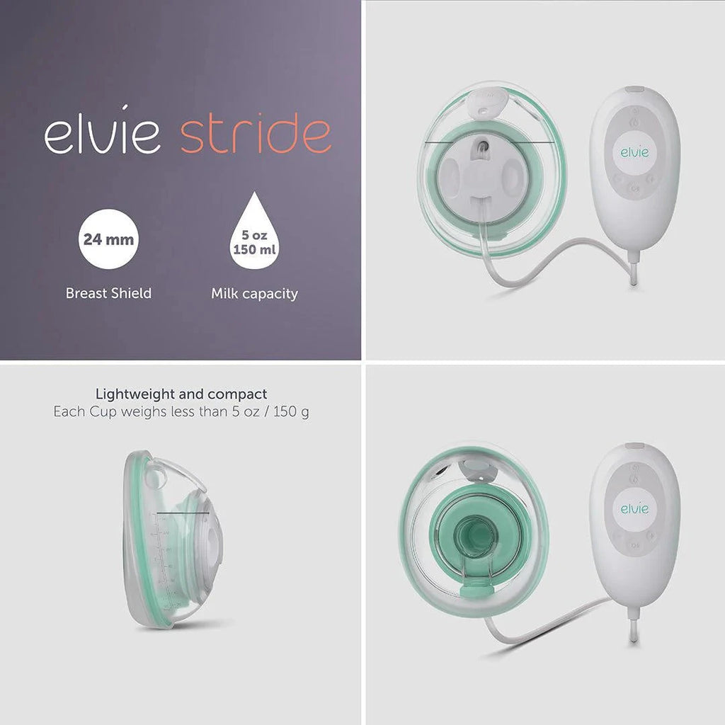 Elvie Stride Single Breast Pump - Little Lug