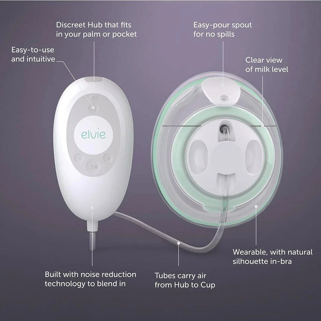 Elvie Stride Single Breast Pump - Little Lug