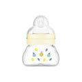 MAM Feel Good GLASS Bottle 90mls - Unisex (PACK OF 1 - SINGLE BOTTLE) - DESIGN MAY VARY TO IMAGE SHOWN