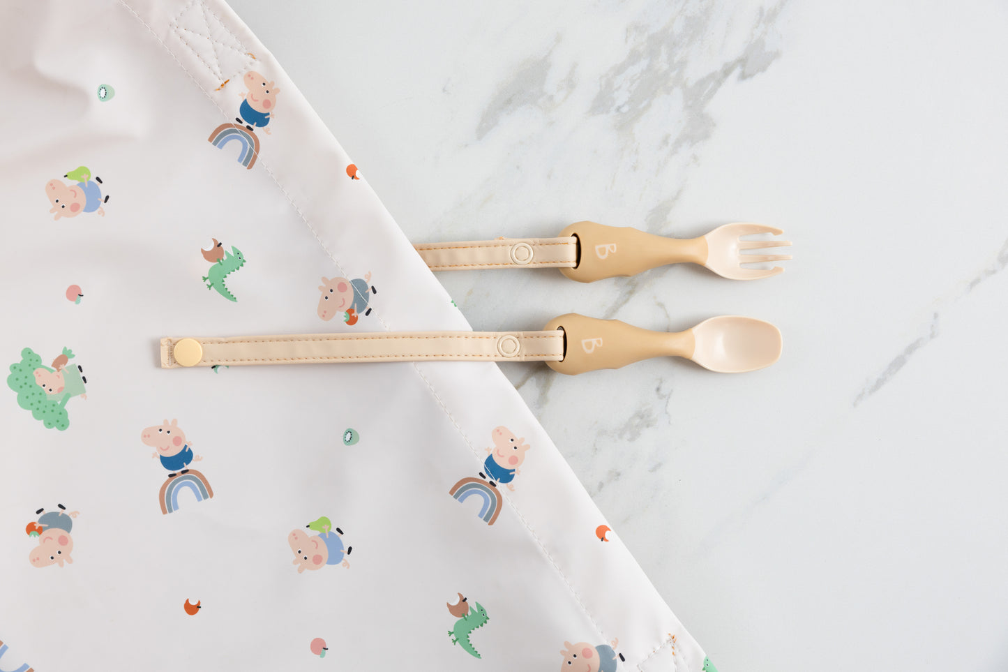 Bibado Handi Cutlery (Pack of Fork & Spoon) - Available in Blush/Dawn