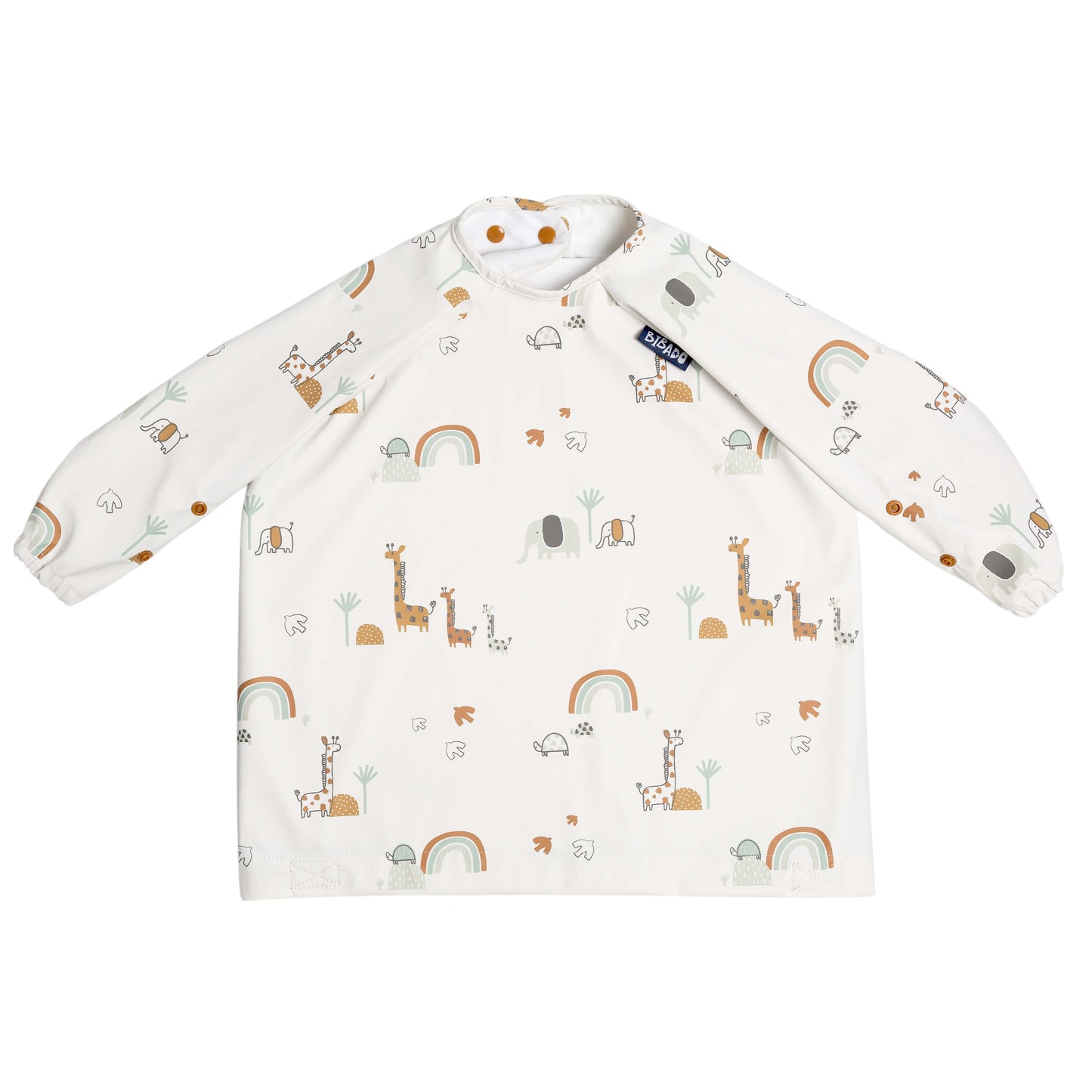 Bibado Coverall Weaning Bib (Available in Botanical Bunnies/Chasing Rainbows/George Pig/Peppa Pig/Serengeti Spaghetti)