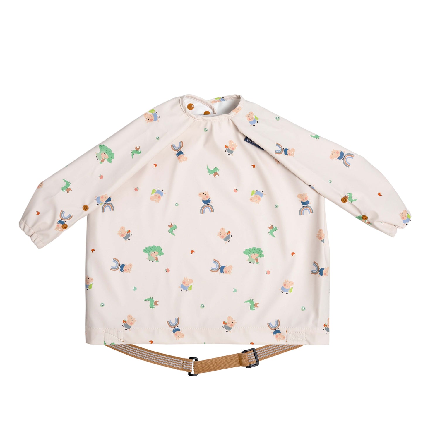 Bibado Coverall Weaning Bib (Available in Botanical Bunnies/Chasing Rainbows/George Pig/Peppa Pig/Serengeti Spaghetti)