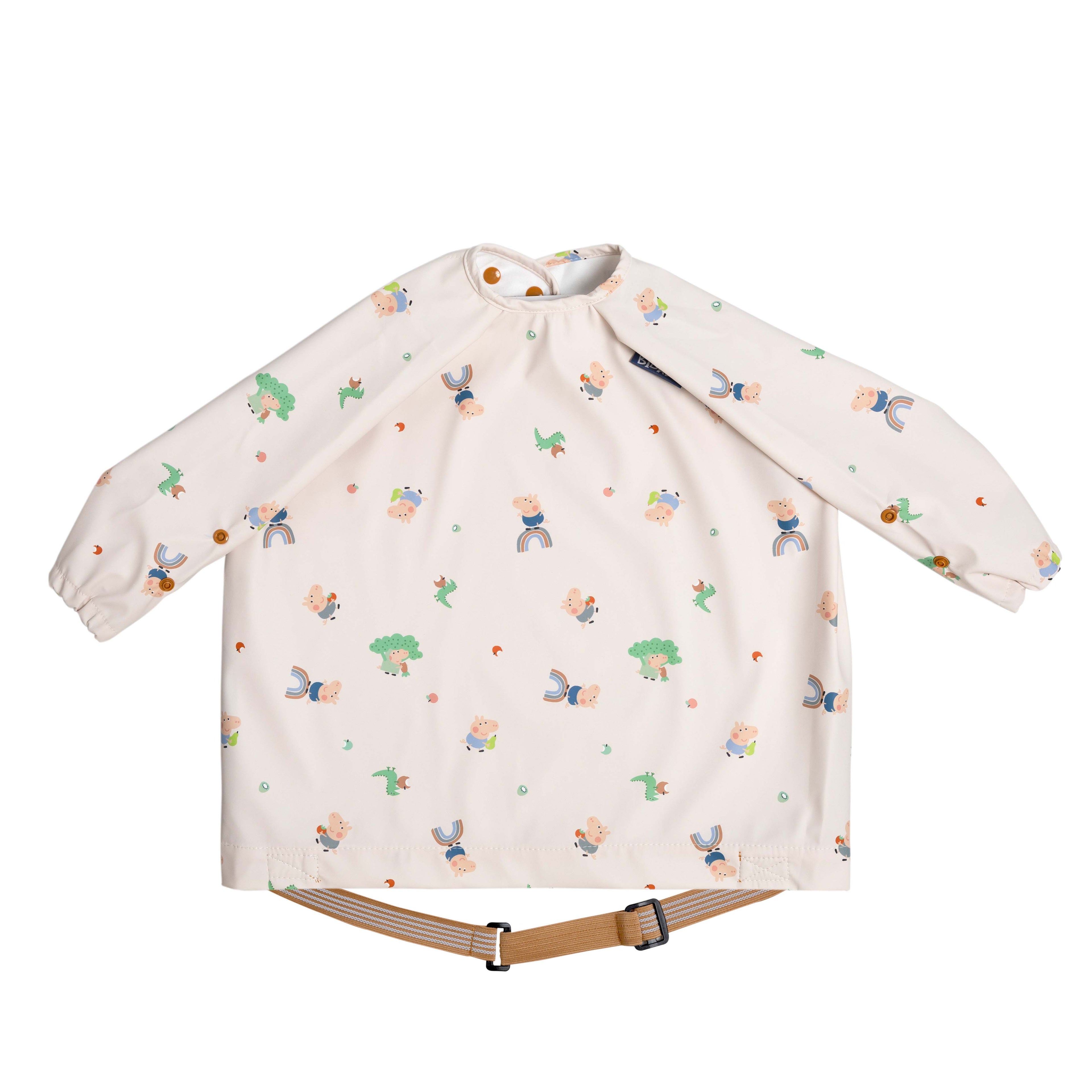 Bibado Coverall Weaning Bib (Available in Botanical Bunnies/Chasing Rainbows/George Pig/Peppa Pig/Serengeti Spaghetti)