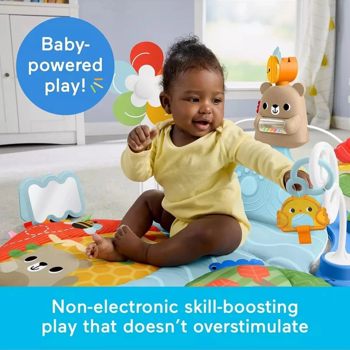 Fisher-Price 3-in-1 Kick & Sway Activity Gym
