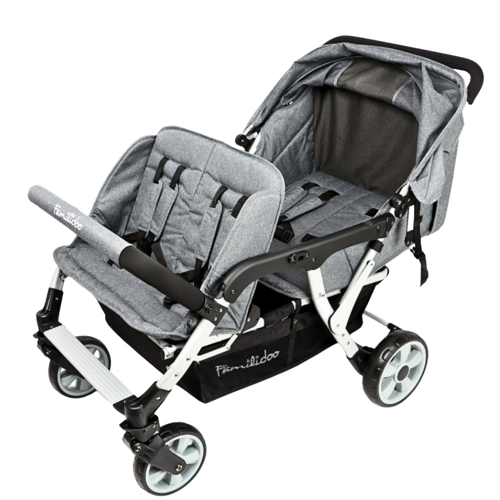 Familidoo 4 Seater Stroller -  Plus Free Rain Cover