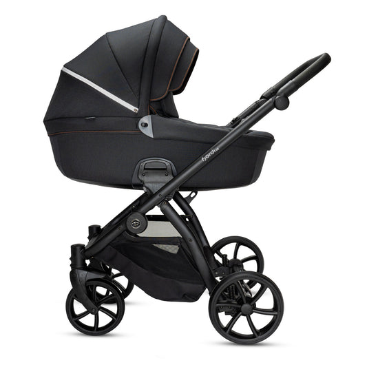 Noordi Fjordi V2 2in1 Pushchair with ThermoCot™ Carrycot, Voyager Black