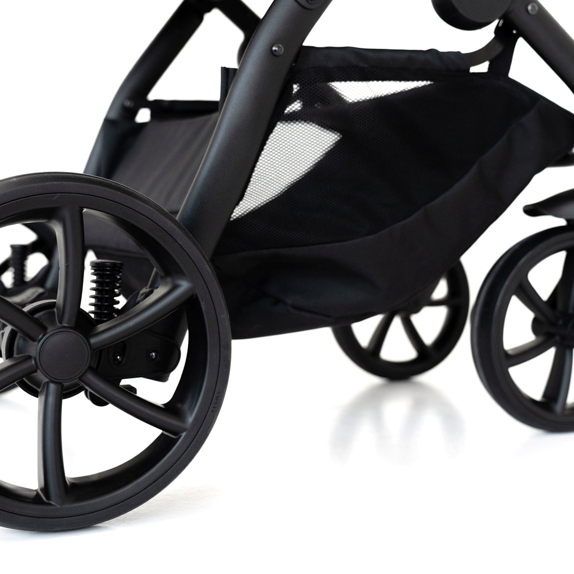 Noordi Fjordi V2 Leather 2in1 Pushchair with ThermoCot™ Carrycot, Shadow Grey