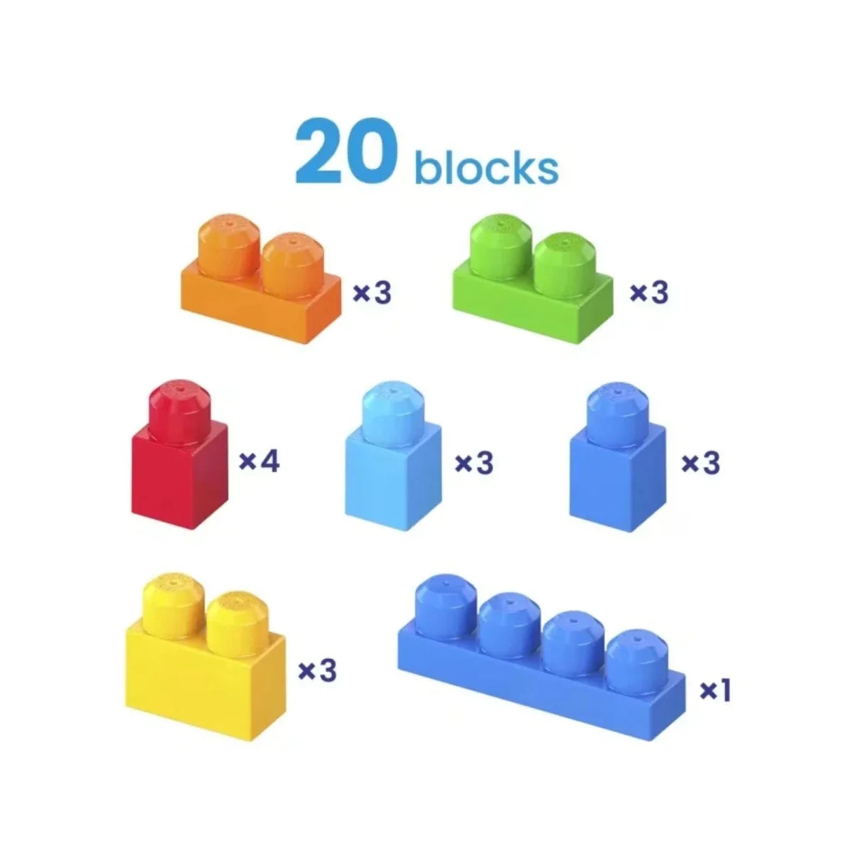 Mega Bloks Block Scooping Wagon