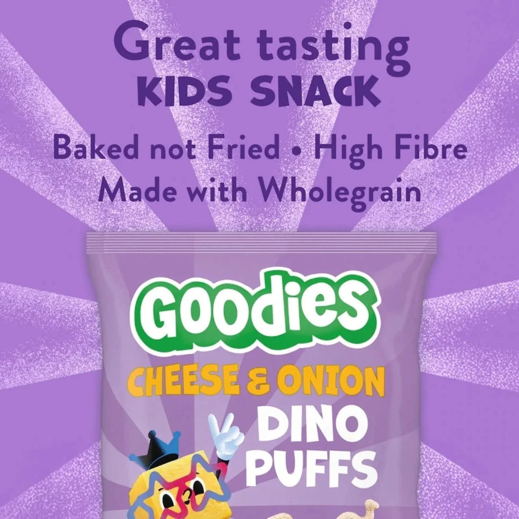 Goodies Cheese & Onion Dino Puffs 48g (4x12g)