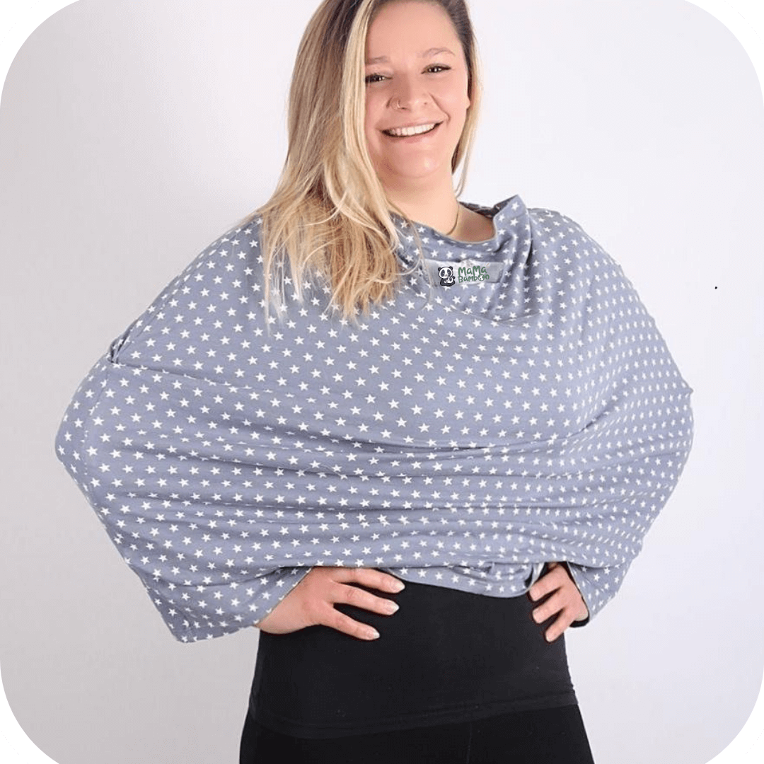 Mama Bamboo Cotton Breastfeeding Cover