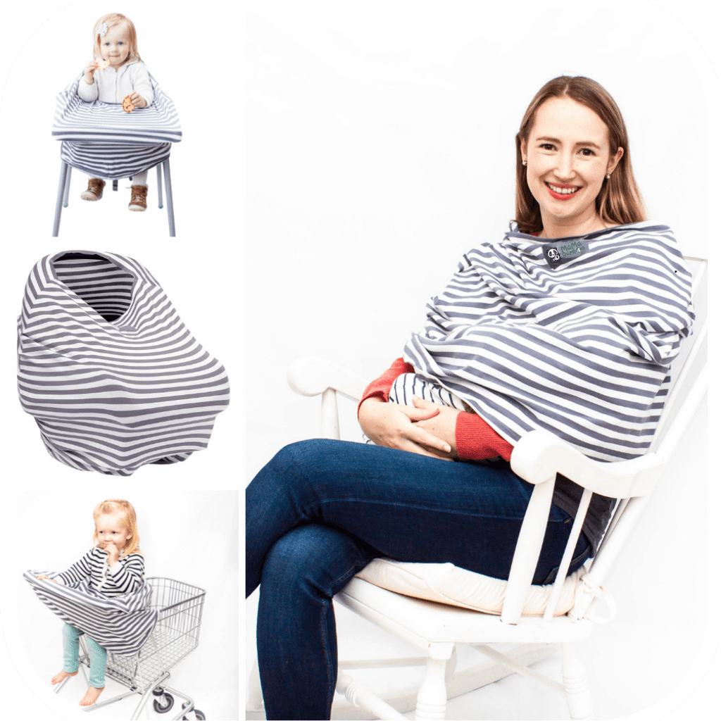 Mama Bamboo Cotton Breastfeeding Cover