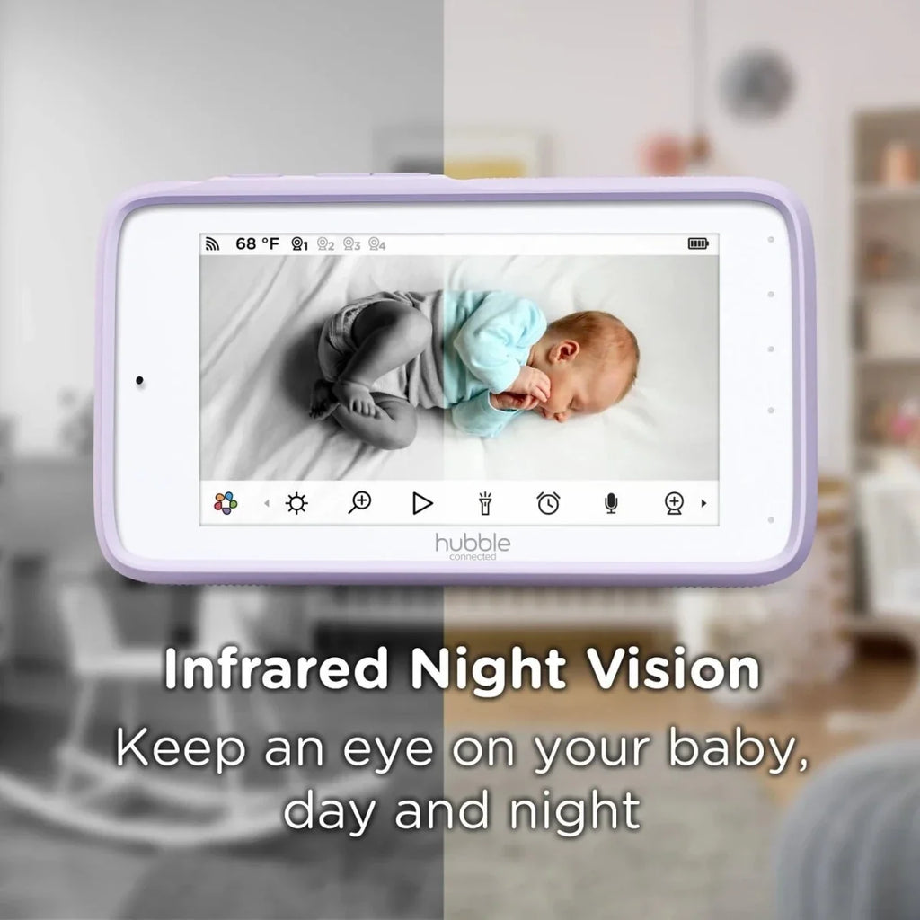 Hubble Pal SkyVision AI Pro 5" Video Baby Camera & Monitor