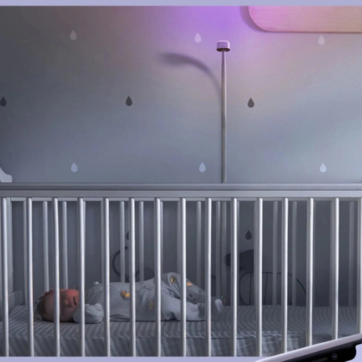 Hubble Pal SkyVision AI Pro 5" Video Baby Camera & Monitor