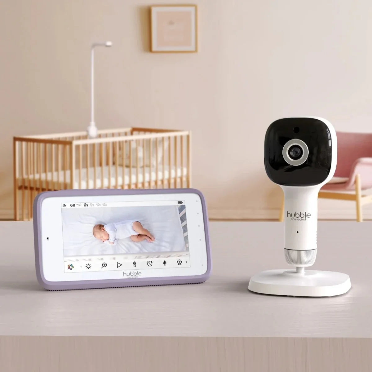 Hubble Pal SkyVision AI Pro 5" Video Baby Camera & Monitor
