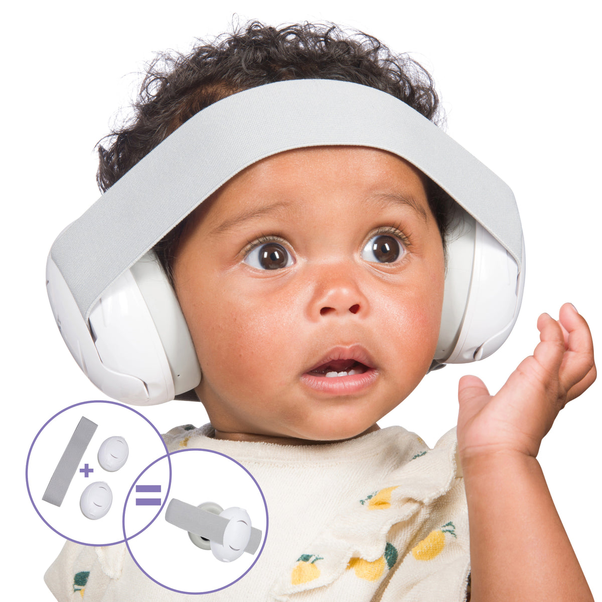 Dooky Ear Baby Protection (Junior - White)