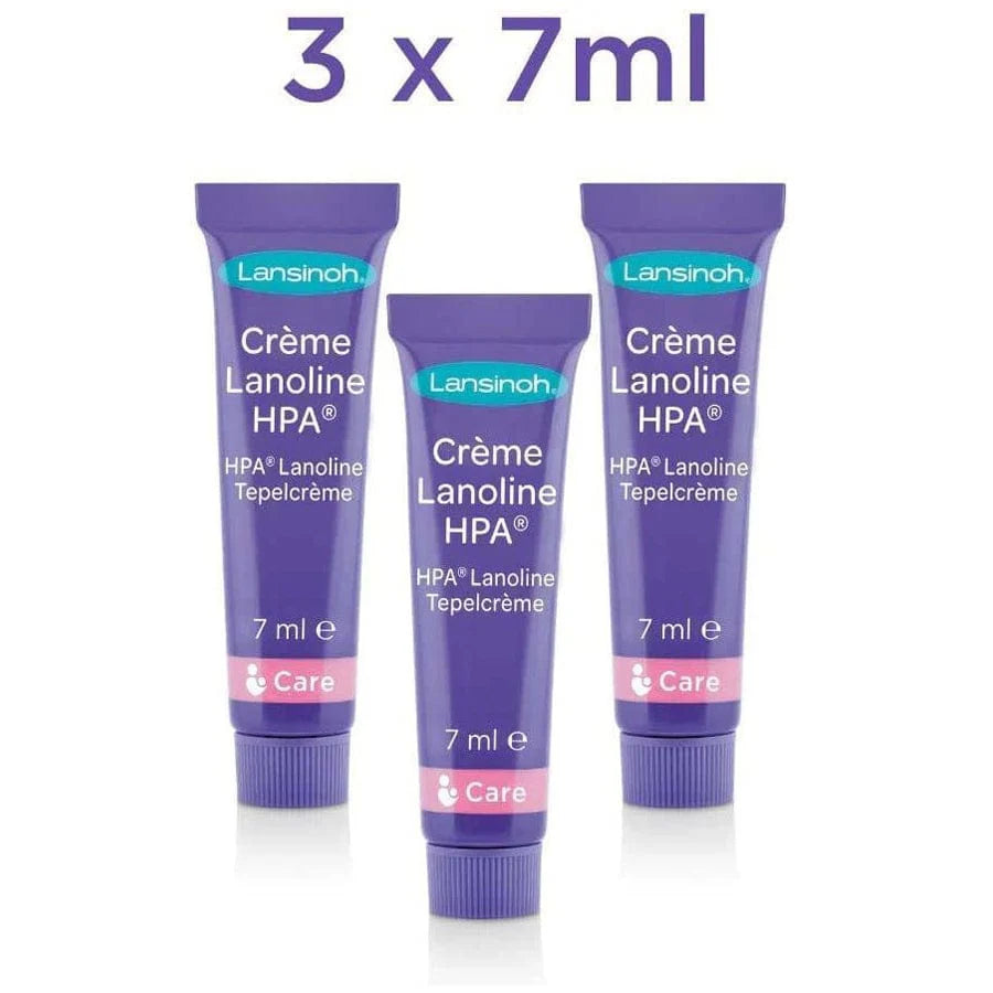 Lansinoh Lanolin Nipple Cream Minis 7mls (Pack of 3)