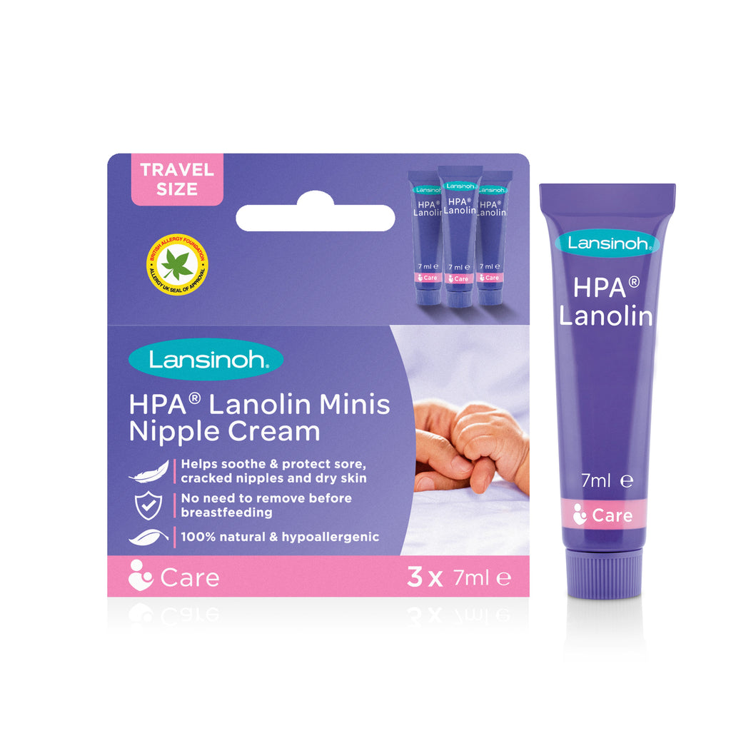 Lansinoh Lanolin Nipple Cream Minis 7mls (Pack of 3)